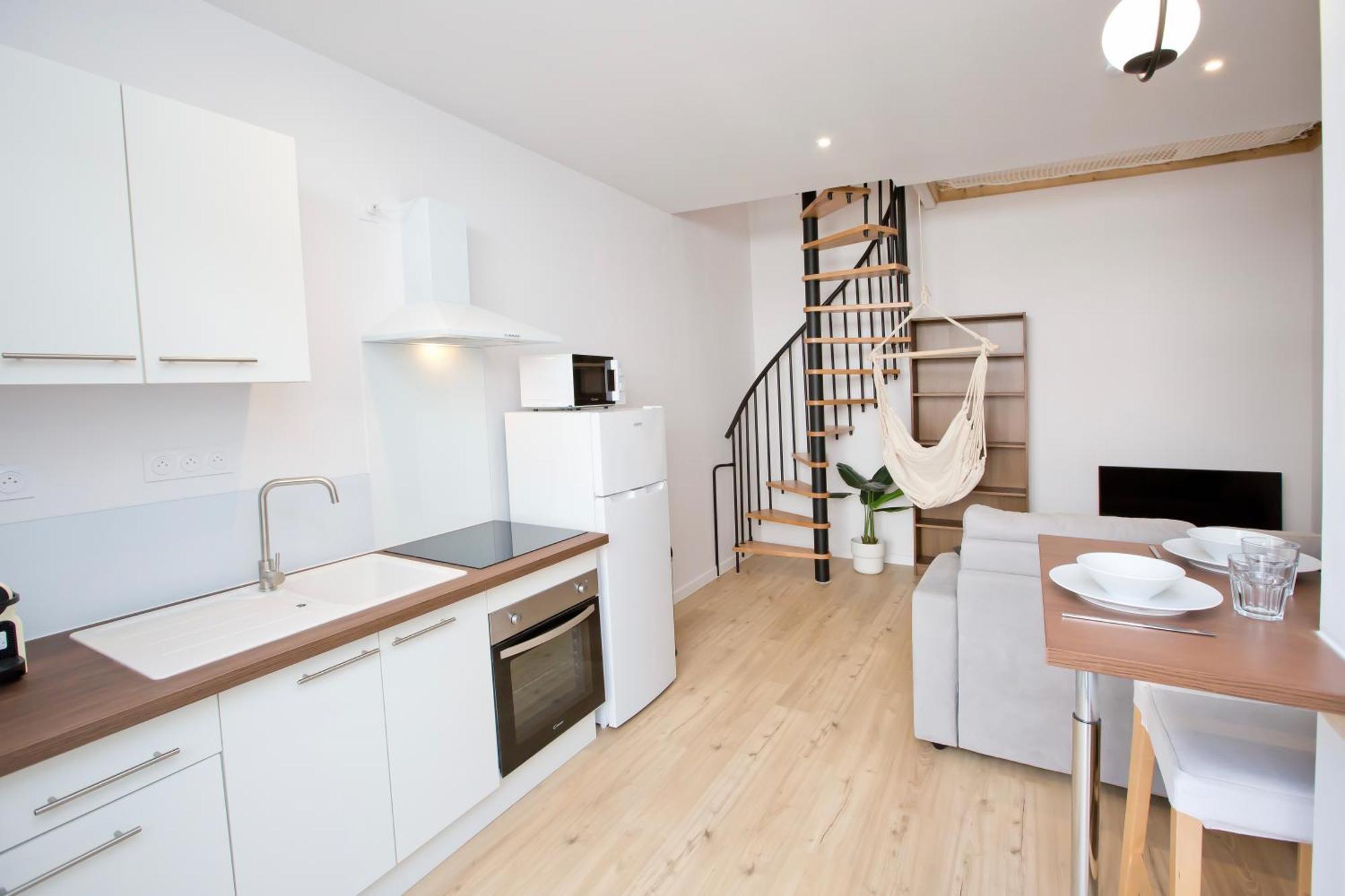 Appartement Montsejour - T2 Climatise Avec Filet Et Fauteuil Suspendu à Tarbes Extérieur photo